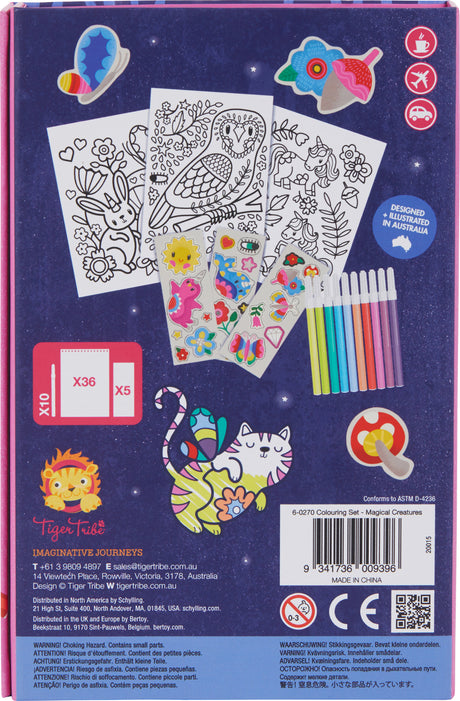 Coloring Set - Magical Creatures