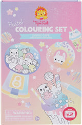 Pastel Coloring Set - Kawaii Café