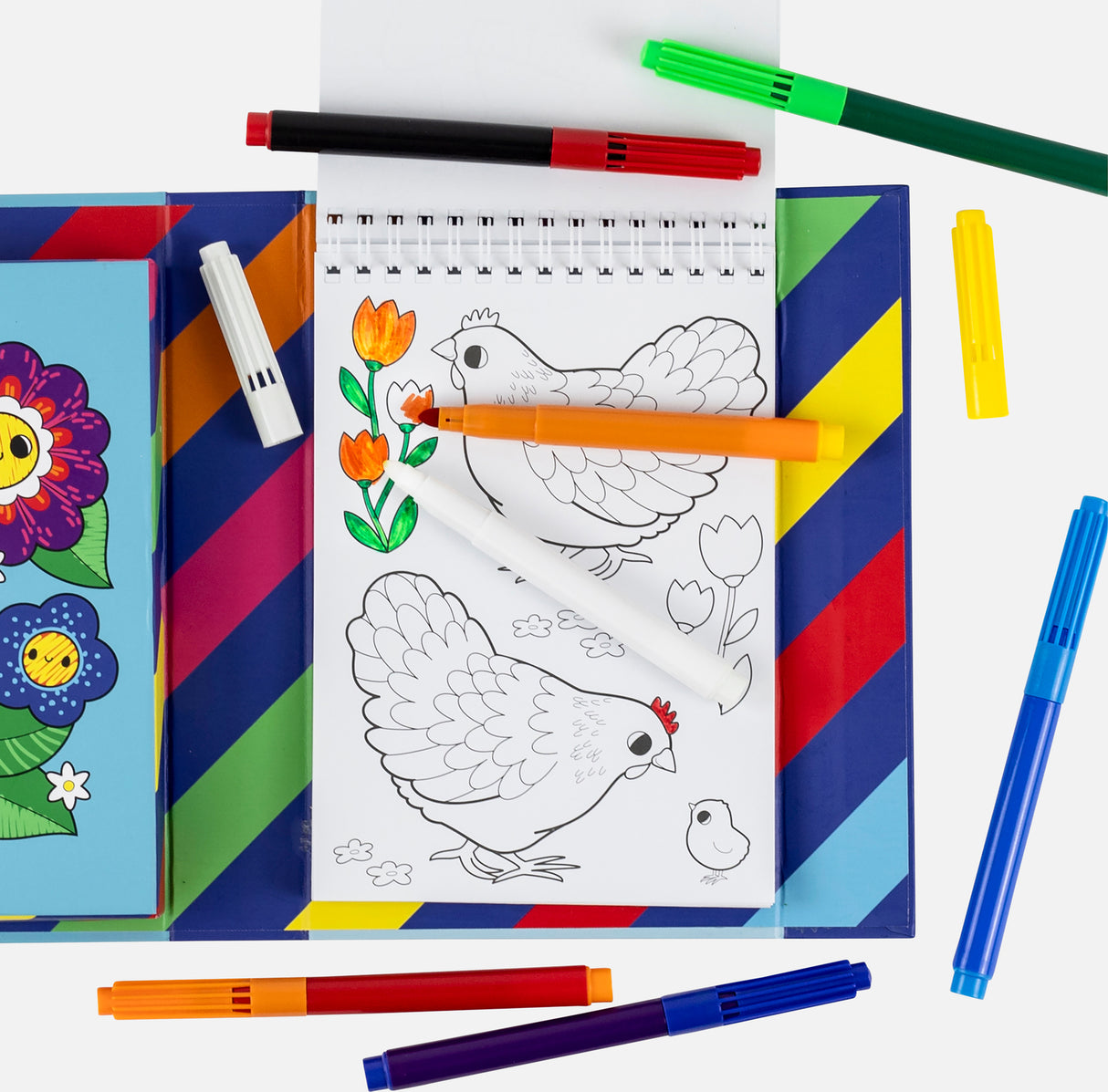 Color Change Coloring Set - Garden Friends