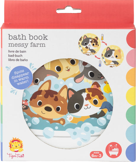 Bath Book - Messy Farm