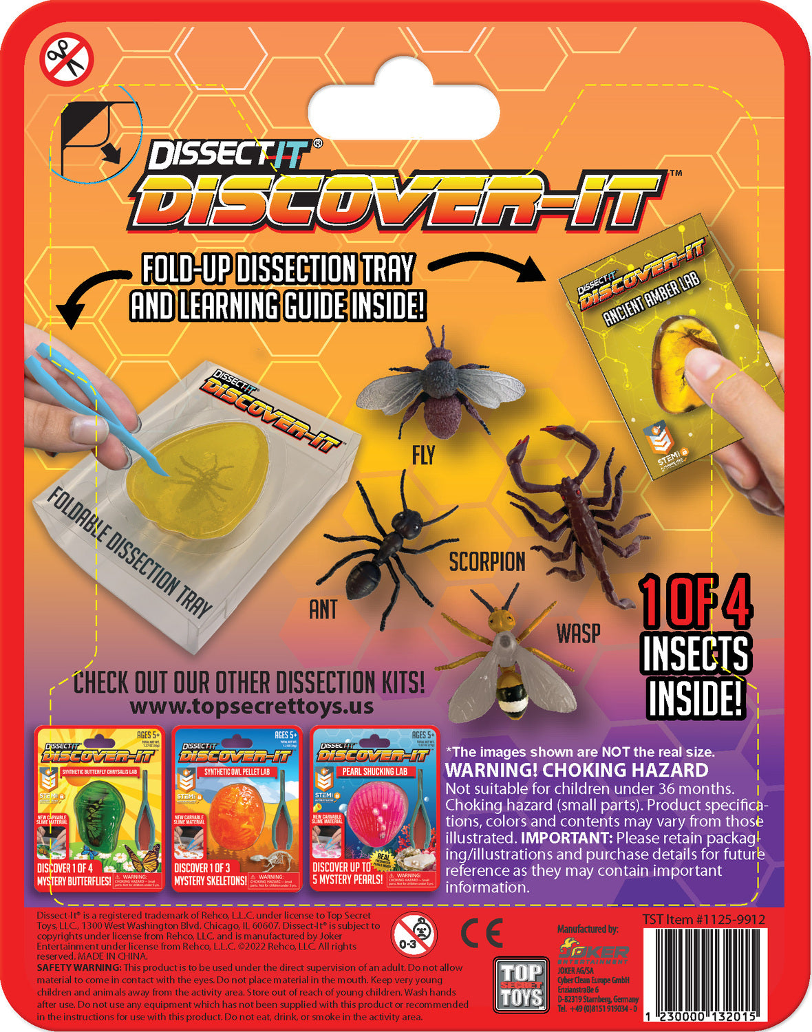 Dissect It Discover It Ancient Amber Lab – Toys on the Square