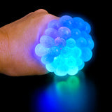 2.33" Light-up Squeeze Mesh Grape Ball