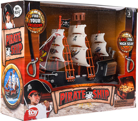 Pirate Boat 10"