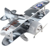 6.5" Die-cast Pull Back Camo Planes