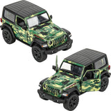 5" Die-cast 2018 Jeep Wrangler Camo Hard Top