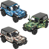 5" Die-cast 2018 Jeep Wrangler Camo Hard Top