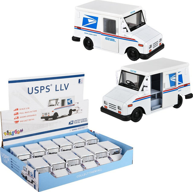 5" Diecast Us Postal Service Mail Delivery Truck (assortment - sold individually)