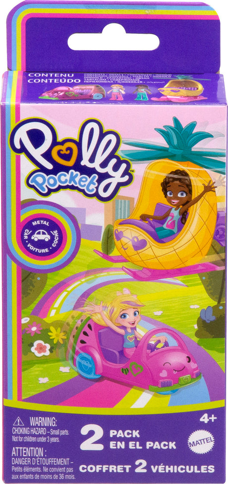 Polly Pocket Pollyville Cars 2pk