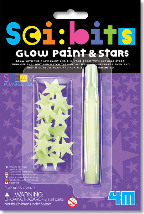 Sci Bits Glow Paint and Stars 