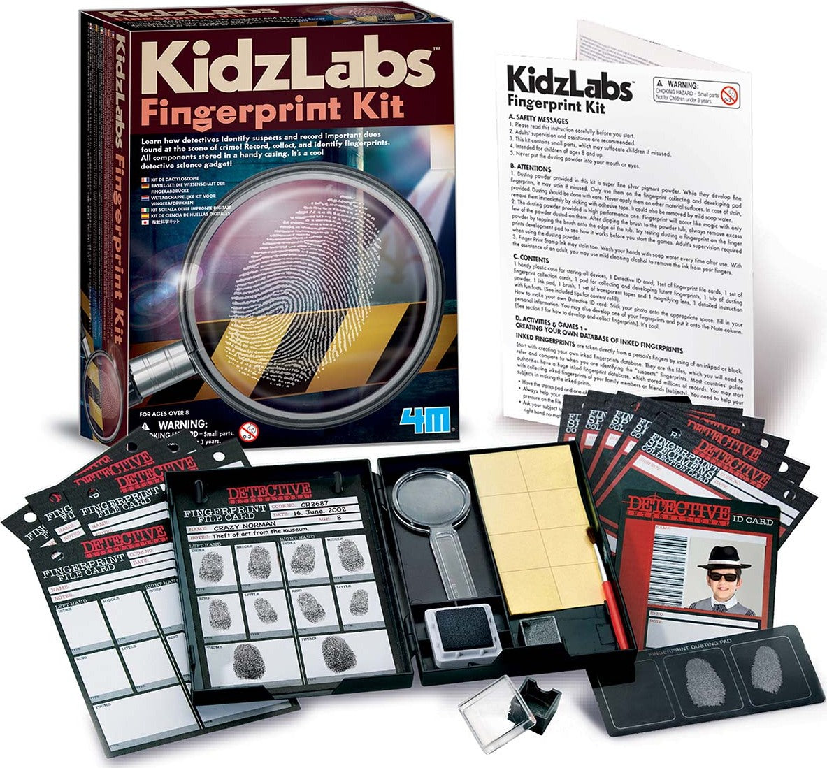 4M Kidz Labs Finger Print Kit 