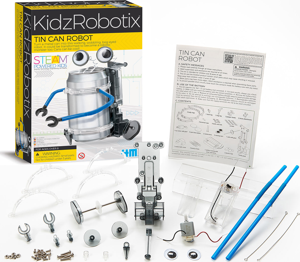 KidzRobotix Tin Can Robot – Toys on the Square