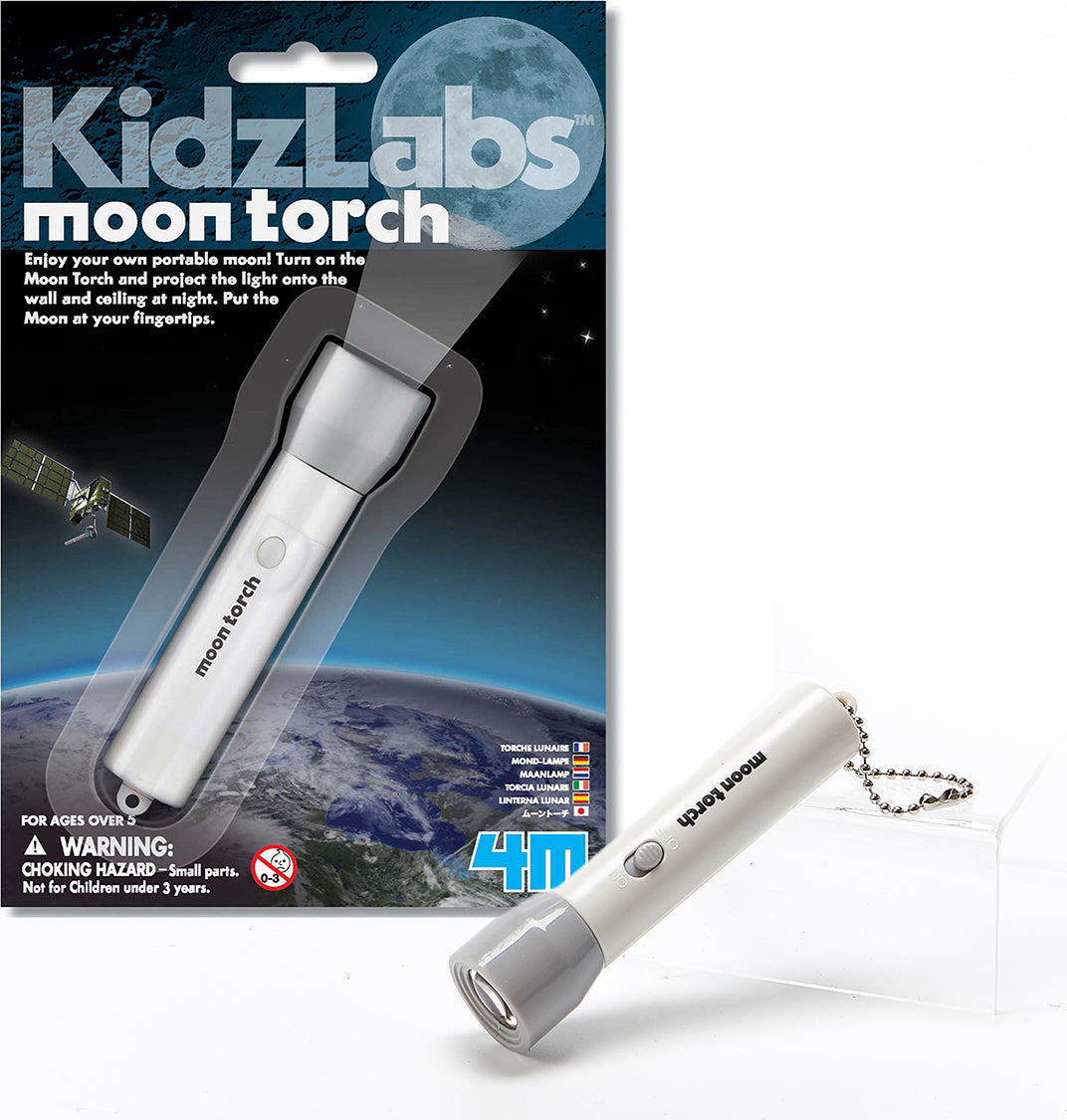 4M Kidz Labs Moon Torch 