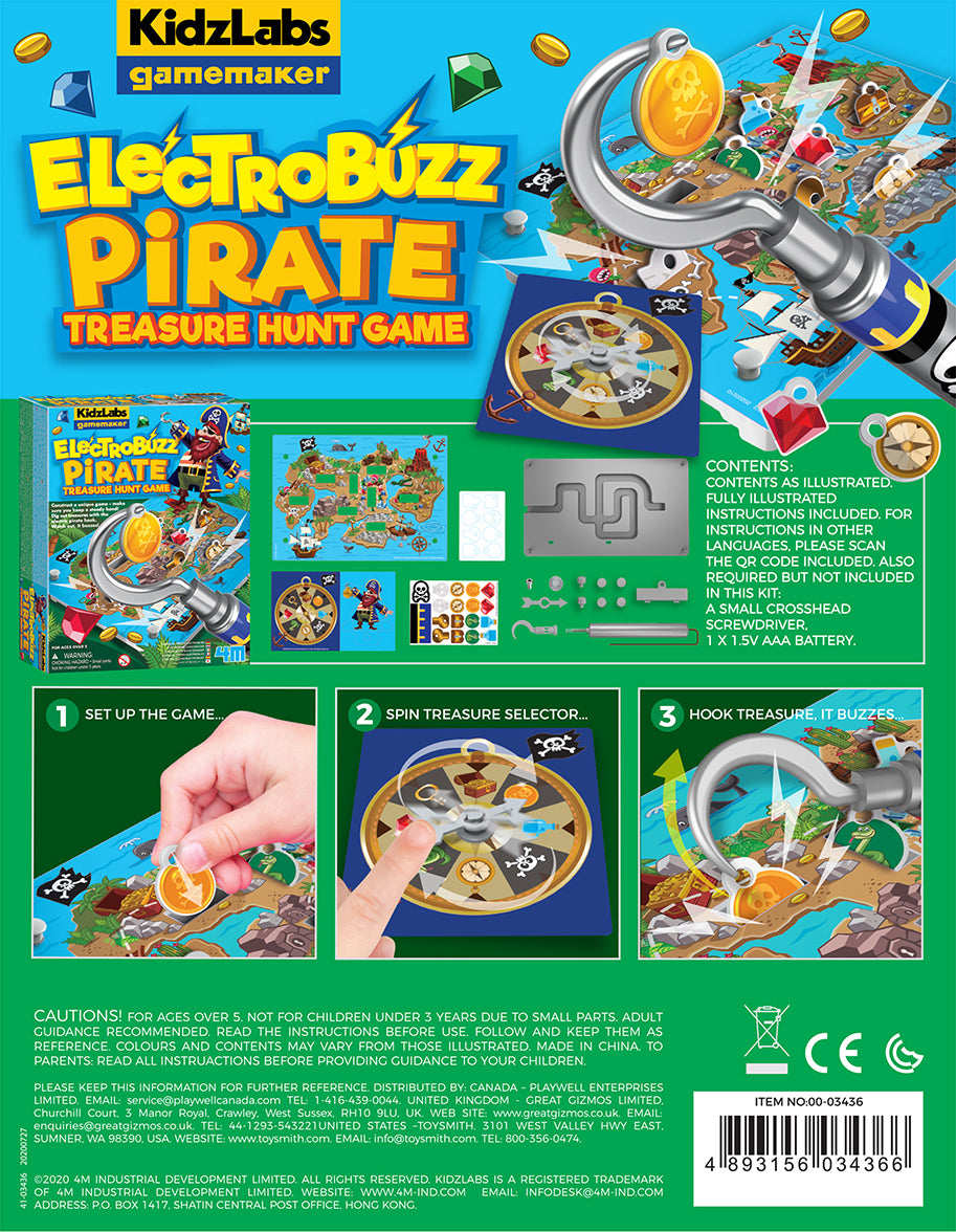 KidzLabs Game Maker Electrobuzz Pirate Game 