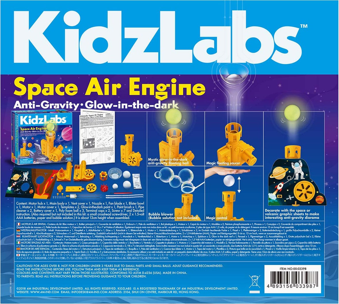 4M-Kidz Labs Space Air Engine