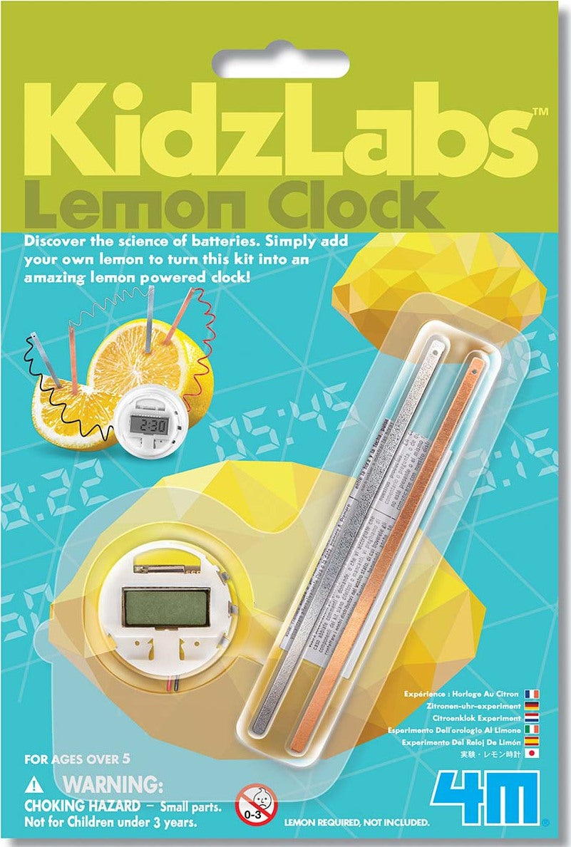 Kidzlabs / Lemon Clock – Toys on the Square