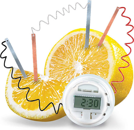 4M Kidz Labs Lemon Clock 