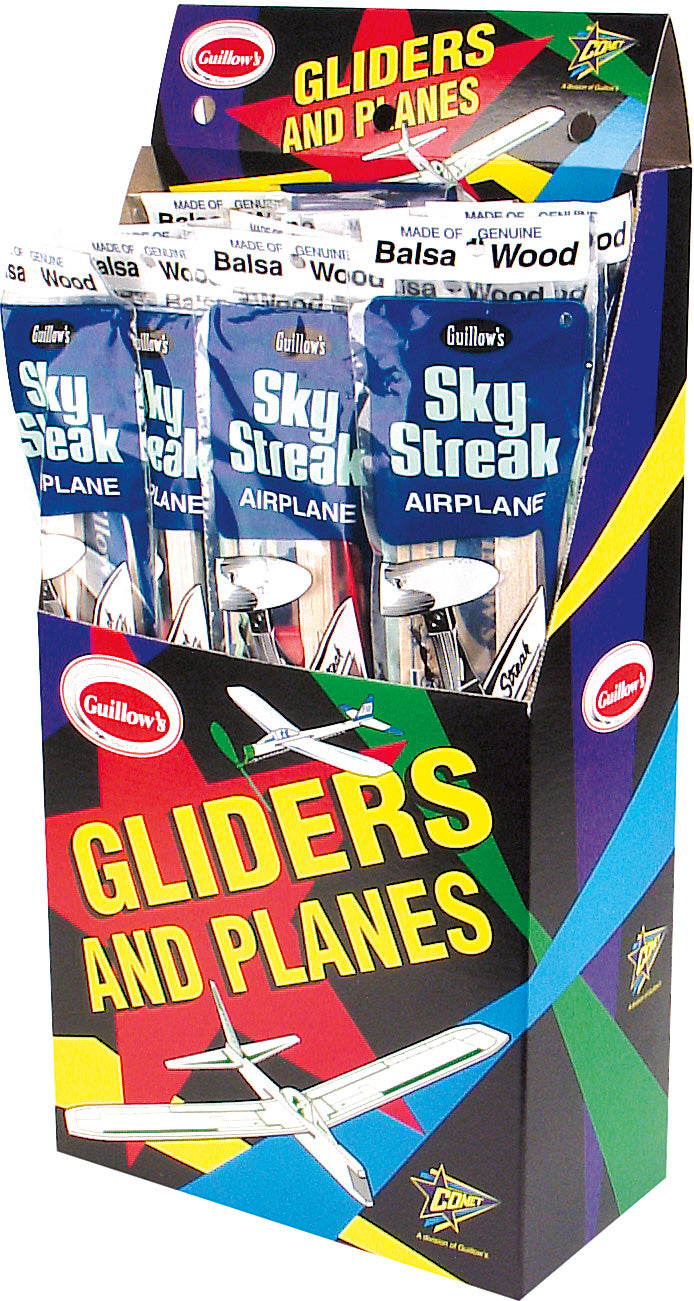 Sky Streak Balsa Planes (sold individually)