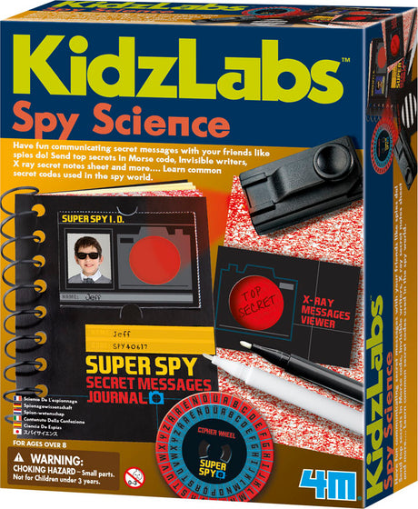 4M Kidz Labs Spy Science 