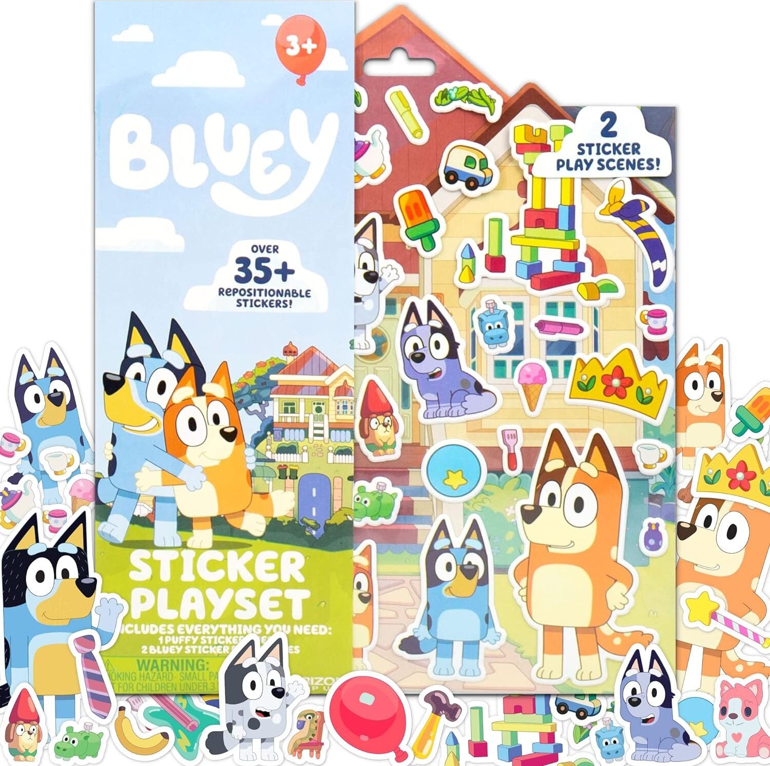 Bluey Sticker Playset – Toys on the Square