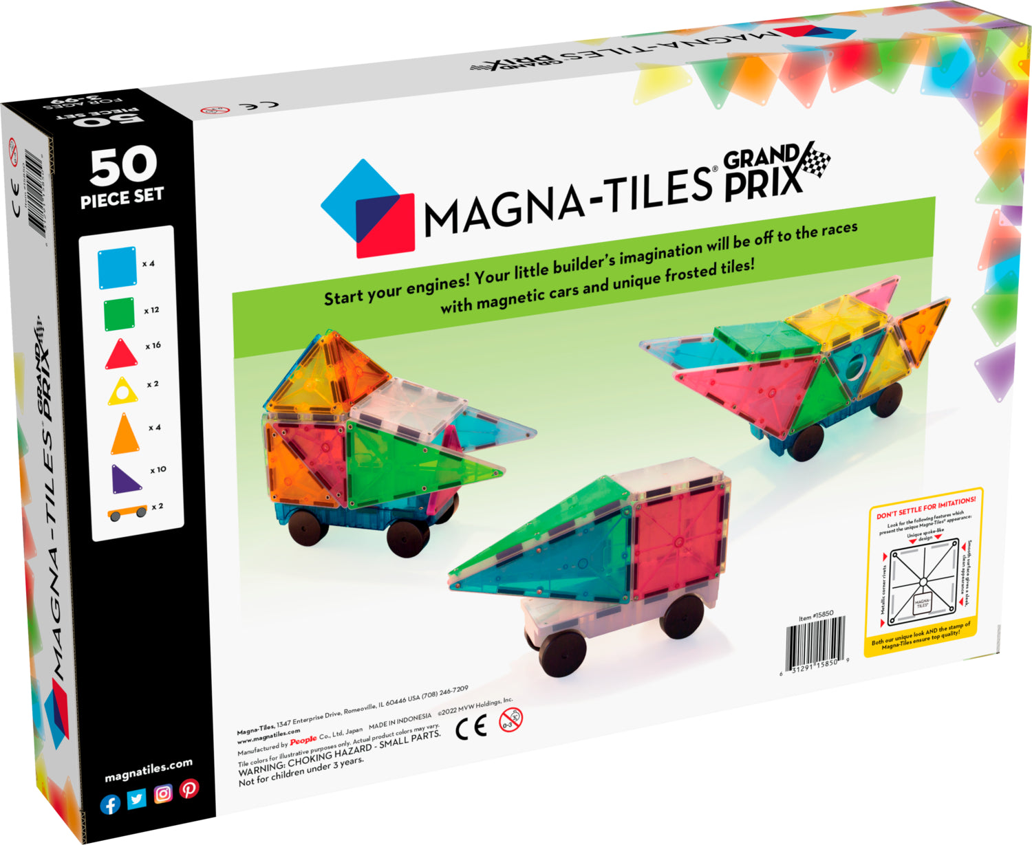 Grand Prix 50-Piece Set – Toys on the Square