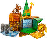 MAGNA-TILES Safari Animals 25-Piece Magnetic Construction Set, The ORIGINAL Magnetic Building Brand