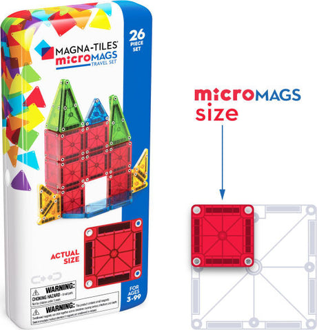 microMAGS Travel Set - 26 pcs