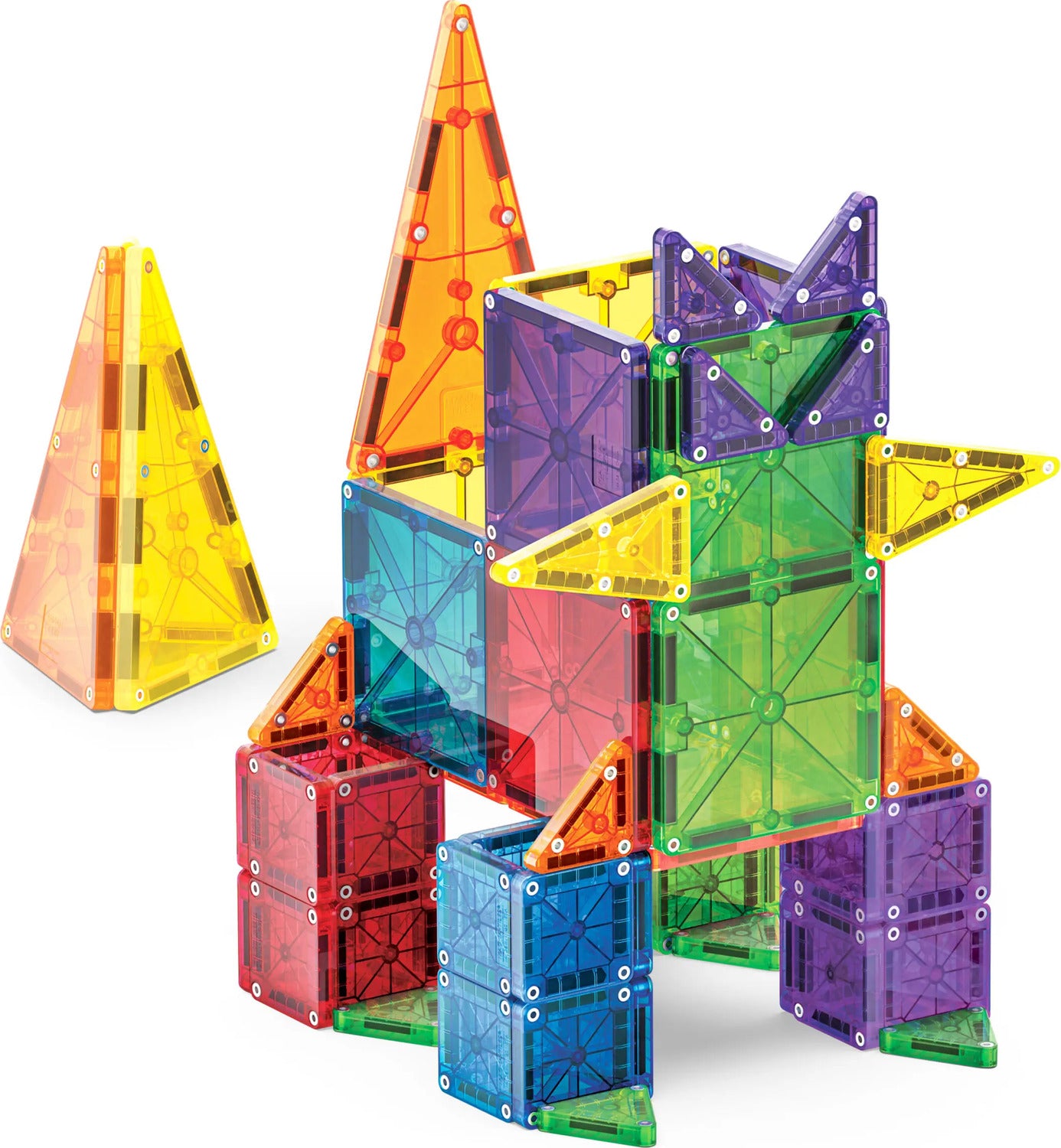 MRS.TIGGYWINKLE プレート&シリアルボールセット Magna Tiles Combo 62-Piece Set – Toys on the Square