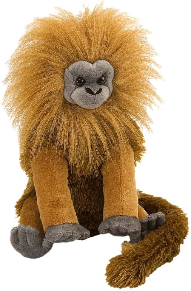 Golden Lion Tamarin Stuffed Animal - 12"