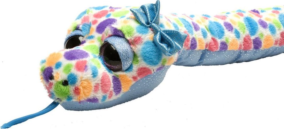 Colorful Polka Dot Snake Stuffed Animal - 54"