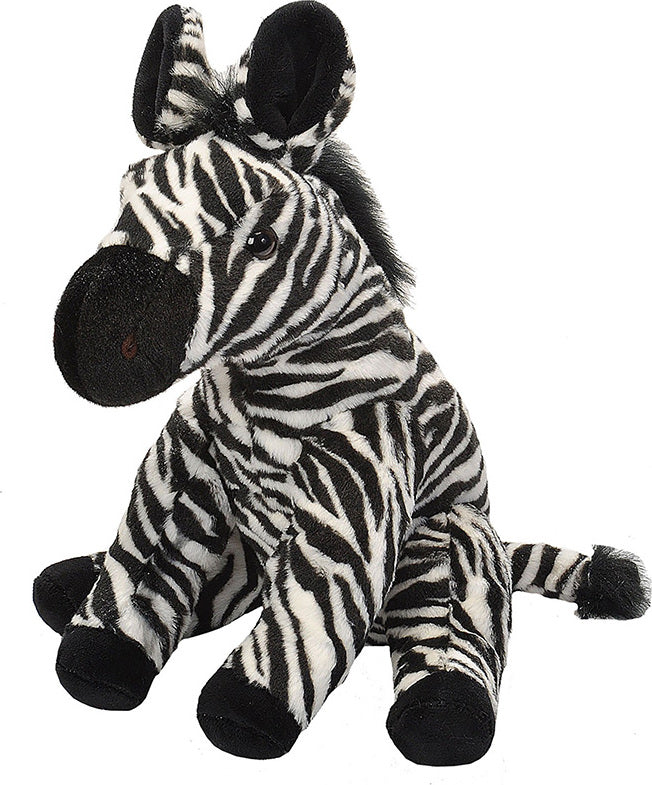 Zebra Stuffed Animal - 12"