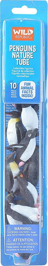 Tube of Penguin Figurines