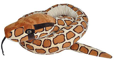 Burmese Python Snake Stuffed Animal - 110"