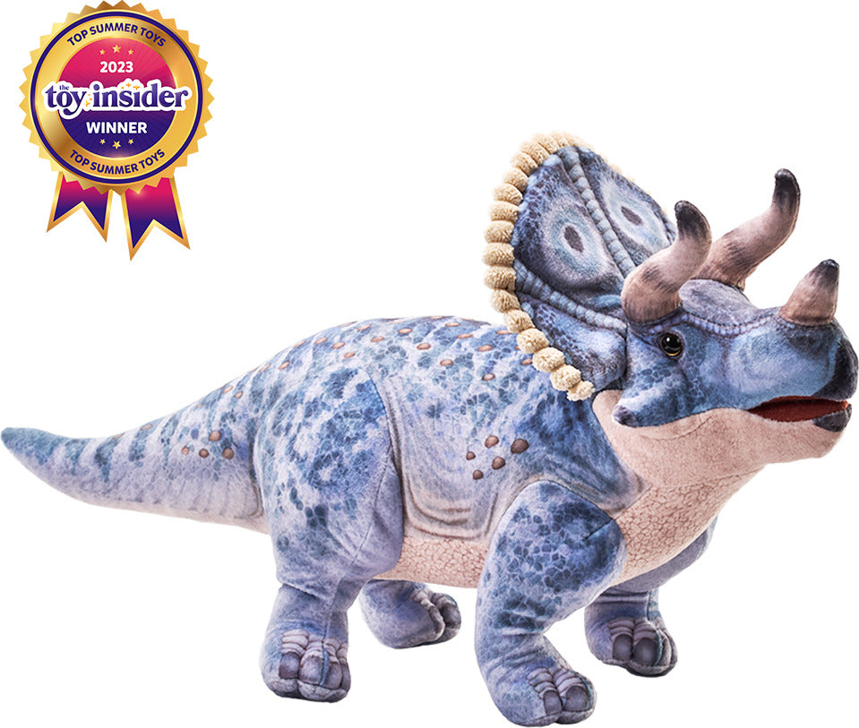 Artist Dino Collection - Triceratops Plush 15