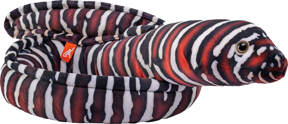 Zebra Moray Stuffed Animal - 54"