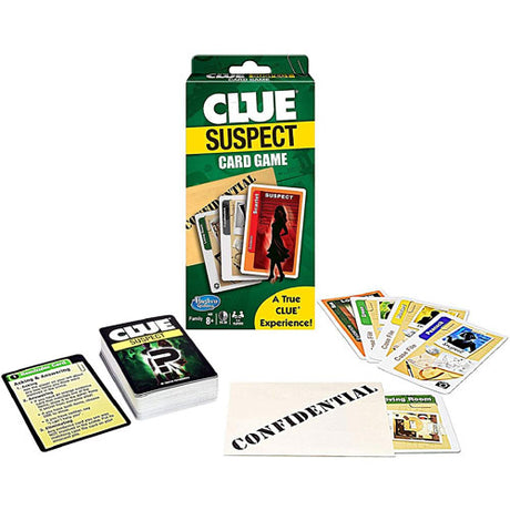 Clue Suspect Card Game