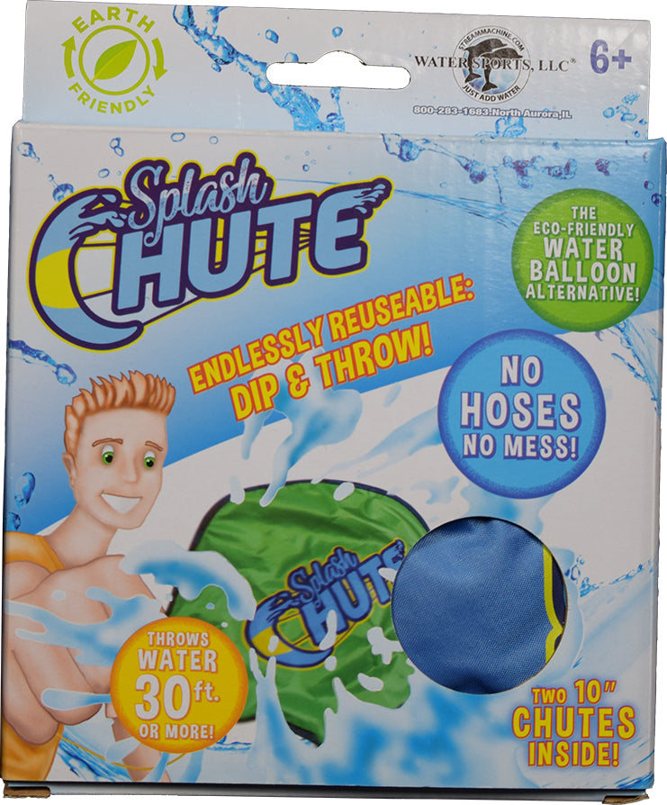 Splash Chute 2pk 10" Reusable Eco-friendly water balloons